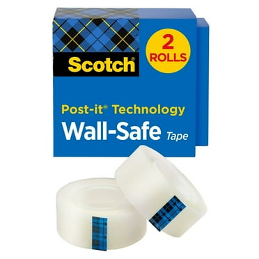 Scotch MMM813S2 Translucent Hardware Adhesive for Walls, Home 2 Pack