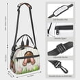 thumbnail image 2 of Uemuo Brown Bunny Printed Lunch Bag Lunch Box Reusable Insulated Lunch Tote Bag, Leakproof Thermal Cooler Sack Food Handbags Case High Capacity, 2 of 5