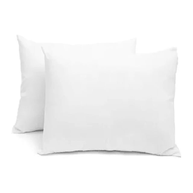 Almohadas 2 Pack Estándar Microfibra Media. Blancos