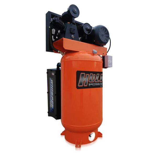 Hulk By EMAX Silent Industrial 7.5Hp 1Ph 80 Gal Stationary Electric Compressor