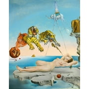Salvador Dali Dream Caused by the Flight of a Bee - CANVAS OR PRINT WALL ART
