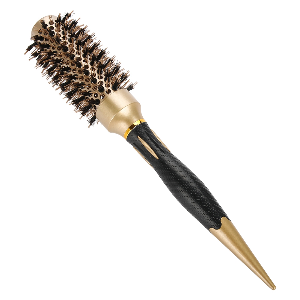LYUMO Portable Anion Antistatic Round Hair Comb Salon Styling Brush
