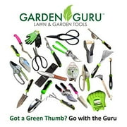 Garden Guru Heavy Duty Forged Steel Garden Clippers, Professional Bypass Hand Pruners, Pruning Shears