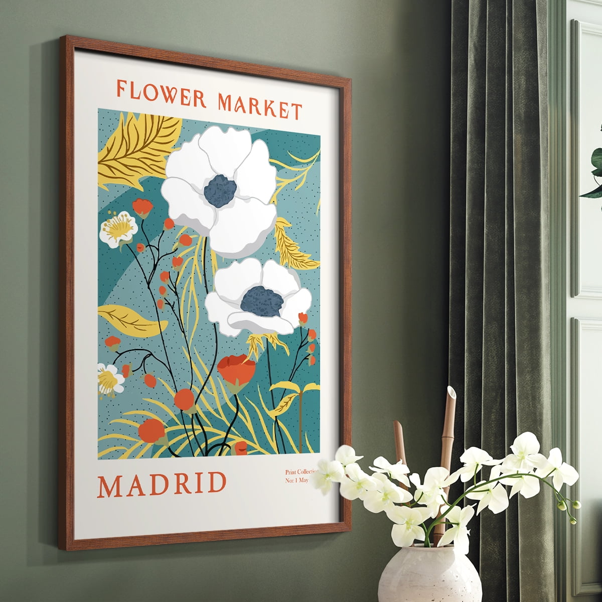 Matisse XI Framed Print - Solid Wood