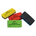 thumbnail image 2 of Pacon Magnetic Chalk & Whiteboard Eraser, 4 Assorted Colors, 2.25" x 4.25", 4 Erasers Per Pack, 3 Packs, 2 of 4