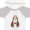 thumbnail image 4 of Inktastic Basset Hound with Floppy Ears Boys or Girls Baby Bodysuit, 4 of 5