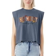 thumbnail image 2 of EcoLoom His Mercy Rewrote My Story Cap Sleeve Muscle Crop Shirt Women Sleeveless Baby Tee, 2 of 5