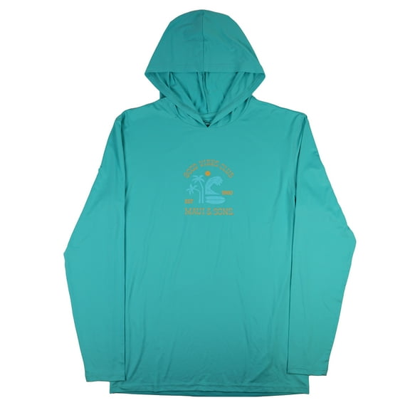 Maui and Sons Good Vibes Hooded Sun Shirt