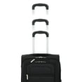 thumbnail image 6 of Protege Arendale 20" Soft Side Expandable Rolling Spinner Carry-on Luggage, Black, 6 of 9