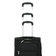 Protege Arendale 28 Softside Expandable Rolling Spinner Luggage, Black