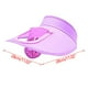 thumbnail image 2 of Sombrero de verano con visera y carga USB para exteriores, con grandes aleros y abanico, para hombre y mujer, para padres e hijos., 2 of 2
