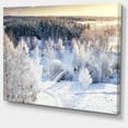 thumbnail image 2 of Panorama d'Hiver Magnifique - Grande Impression sur Toile, 2 of 4