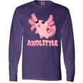 thumbnail image 3 of Inktastic Axolittle- Cute Baby Axolotl Long Sleeve T-Shirt, 3 of 5