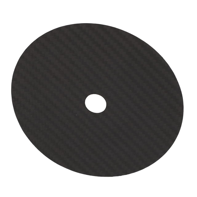 Tapete Para CD De Fibra De Carbono, Absorción De Vibraciones, Precisión De La Señal, Sonido Claro, Fácil De Usar, Duradero, Música HIFI, Experiencia Auditiva