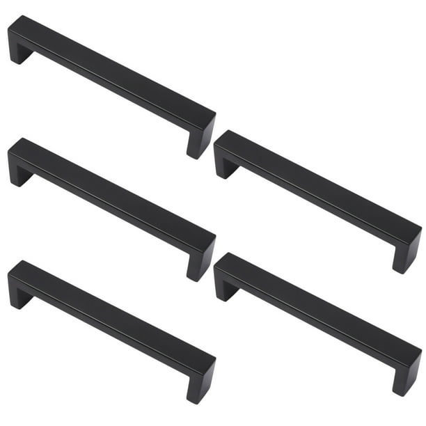 5pcs Stainless Steel Furniture Handles Drawer Pulls Cupboard