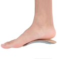 thumbnail image 3 of Semelles orthopédiques unisexes 3/4 pour pieds plats, soutien de la voûte plantaire, soulage la douleur, massage, marron, pointure 41/42, 3 of 4
