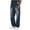 Dark Blue, variant on Taqqpue Men's Loose Fit Straight Leg Denim Jeans Baggy Wide Leg Vintage Plain Pants Y2K Hip Hop Streetwear Casual Denim Jeans Trousers
