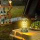 thumbnail image 1 of Farol retro portátil para acampar - USB recargable, luz LED regulable para tienda, lámpara colgante impermeable para exteriores, acampada y emergencias, 1 of 8
