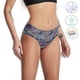 thumbnail image 2 of 26-27 Leakproof Bikini Bottom for Women - Mid Waisted Swimwear with Pleated Design for Teens, 2 of 4