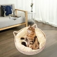 thumbnail image 5 of Cat Scratcher Cardboard,2 in 1 Oval Cat Scratch Pad Bowl for Indoor Kitty Grinding Claw,Round Kittens Scratching Board Corrugated Lounge Pet Beds&Furniture Protector for Couch&Carpets&Sofas, 5 of 6