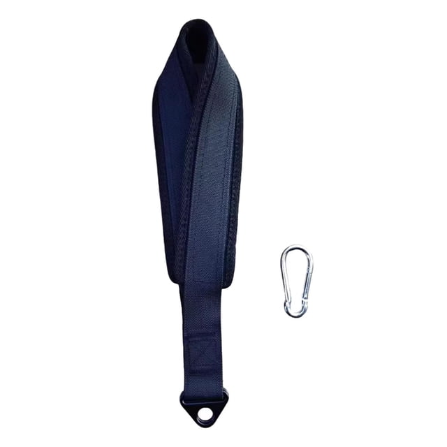 Correa de 38 cm para entrenamiento de brazos y manos, ideal para gimnasio y fitness. negro