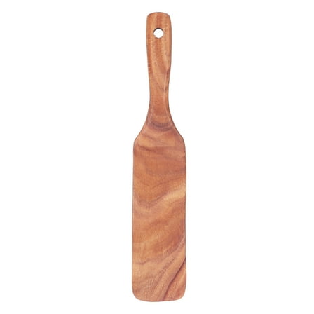 Teak Wood Spatula - Versatile Kitchen Tool for Steak, Pizza, Salad & Frying