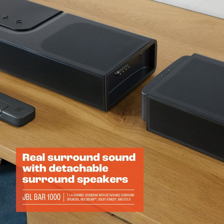 JBL Home Theater Bar 1000 with 7.1.4 Channel Soundbar, 10
