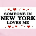 thumbnail image 2 of CafePress - Loves Me In New York Infant Bodysuit - Baby Light Bodysuit, Size Newborn - 24 Months, 2 of 4