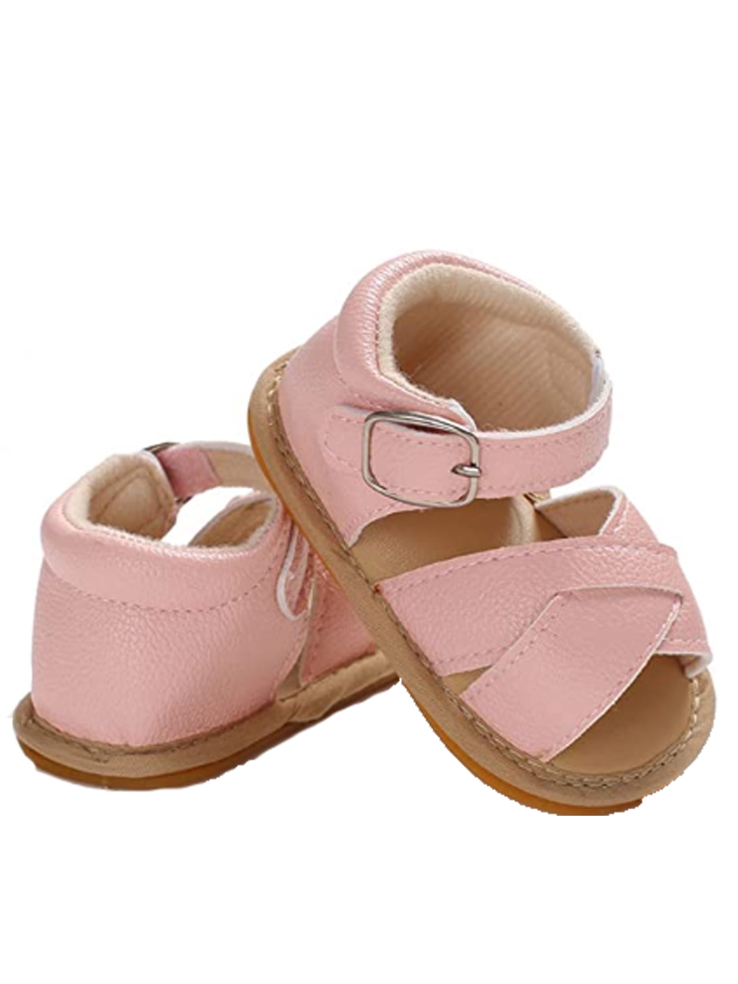 Diconna Baby Girl Shoes Summer Pu Leather Sandals Toddler Baby Girls Shoes Walmart Com