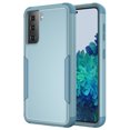 thumbnail image 3 of Galaxy S21 Plus SM-G996 Case , [ Teal + Teal ] Shockproof Heavy Duty Armor Protective Phone Cases Hard Rugged Bumper Cover for Samsung Galaxy S21 + Plus SM-G996, 3 of 6