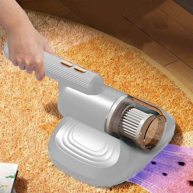 Fiudx Aspiradora de Mano para Colchones, Potente Succión para Pelo de Mascotas, Diseño Ligero, Filtración de Alta Eficiencia, Limpieza Versátil para Sofás, Almohadas y Alfombras, Tamaño Compacto, Car