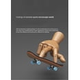 thumbnail image 2 of UISHUSO Finger Skateboard – 5-Layer Maple Wood Mini Board with Realistic Design – Ideal for Tricks and Stunts – Perfect for Home, Office, and Travel – Suitable for Teens and Adults, 2 of 9