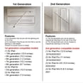 thumbnail image 2 of For Apple Pencil 1nd Generation Stylus Pen for IOS Tablet Touch Pen 2st Generation for IPad 2 3 4 5 Air 4 5 Mini 6 7 8 9 10 Pro, 2 of 6