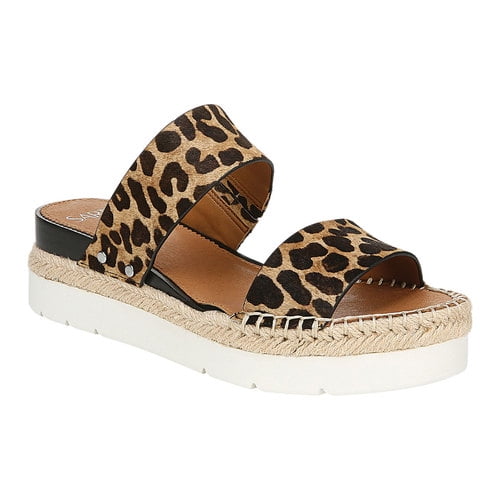 franco sarto black slides