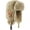 Khaki, variant on Trapper Hat Warm Windproof Winter Trooper Hats with Earflaps Faux Fur Hunting Hat for Women Men