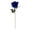 Blue, variant on 1 Pcs Rose Artificial Flower, Single Rose for Valentine's Mother's Day Home Decor Centerpieces Party Wedding Anniversary Decorations 20"