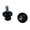 Black, variant on Huhudde Swingarm Spools Slider Stand Screw 6mm 8mm 10mm Bolts Decors Motorcycle Accessory
