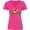 Hot Pink, variant on Inktastic Grandma Claus with Christmas Santa Hat and Snowflakes Women's V-Neck T-Shirt