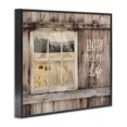 thumbnail image 2 of Stupell Industries Farmhouse Enjoy the Simple Life Rustic Barn Window Distressed Photograph Black Framed Giclee Art, 30 x 24, by Lori Deiter, 2 of 6