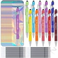 thumbnail image 6 of 10 Set Inspiration Stylus Pens Bulk Including 10 Ballpoint Pens 20 Black Refills10 Pen Bags Funny Sarcastic Ballpoint Pens for Office Teacher Nurse Touch Screen Stylus Pen Encouraging, 6 of 9