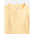 thumbnail image 2 of Athletic Works Girl's Active Core Fleece Crewneck Sweatshirt, Sizes 4-18 & Plus, 2 of 3