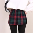 thumbnail image 2 of Noyal Women Mini Skirt Shirt Extenders Cotton Adjustable Layering Fake Top Lower Sweep Skirt, 2 of 5