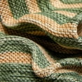 thumbnail image 6 of Well Woven Alder Green Indoor/Outdoor Stripes Circles Geometric Area Rug (5'3" x 7'3"), 6 of 7