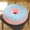 Blue, variant on EazyTech Thickened Donut Seat Cushion with Cotton Filled - Soft Chair Pad for Kitchen, Dining, Office, Patio & Camping Chair- 15" Round Tufted Design, Machine Washable Home Decor Brown