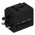 thumbnail image 3 of International Power Adapter, Worldwide Travel Adapter Intelligent All In One 0.1-2.4A Flexible Output  For US AU For UK EU, 3 of 8