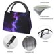 thumbnail image 4 of Easygdp Purple And Blue Nebula Bolsa de Almuerzo Insulada Reutilizable, Bolsa de Mano y Bandolera para Oficina, Trabajo, Viajes, 4 of 6