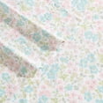 thumbnail image 3 of Juego de sábanas Laura Ashley de algodón percal de 200 hilos, color azul y rosa, 3 of 6