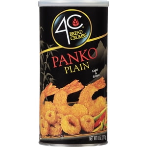 4C Japanese Style Panko Bread Crumbs Plain 8 Oz Light Crispy