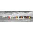 thumbnail image 3 of Atelier B Art Studio 18x9 Black Modern Framed Museum Art Print Titled - Sailboats on the Lake, 3 of 5