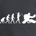thumbnail image 3 of CafePress - The Evolution Of The Hockey Goalie Long Sleeve Dar - Long Sleeve Dark T-Shirt, 3 of 4